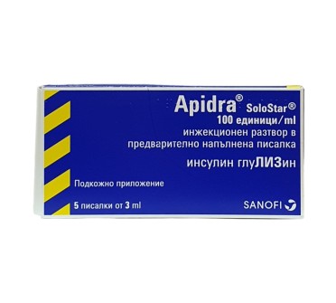 Apidra СОЛОСТАР SOL.INJ 300 X5